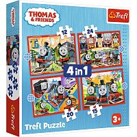 Trefl Puzzle 12#15#20#24 details: Cool Volume