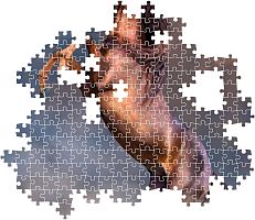 Clementoni Puzzle 500 pieces: Wild Red Stallion