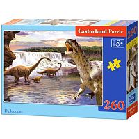 Puzzle Castorland 260 pieces: Dinosaurs-2