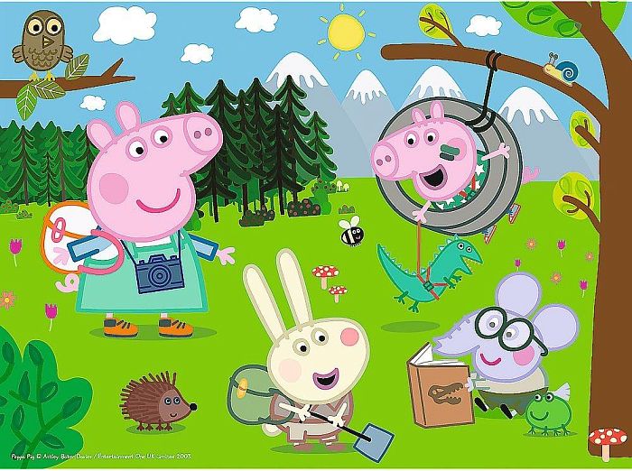 Trefl Puzzle 30 pieces: Forest Expedition, Peppa Pig TR18245