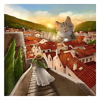 Pintoo 900-piece puzzle: Luna. The Red Roof