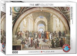 Puzzle Eurographics 1000 pieces: the school of Athens