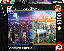 Schmidt 1000 Pieces puzzle: New York. Day-Night