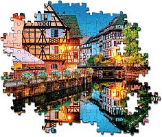 Puzzle Clementoni 500 pieces: Strastburg. Old Town