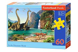 Jigsaw puzzle Castorland 60 pieces: Dinosaurs