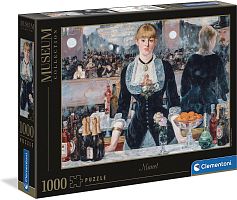 Puzzle Clementoni 1000 pieces: E.Manet. The Folies Bergere Bar