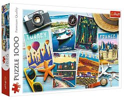 Trefl 1000 Pieces Puzzle: Holiday Cards