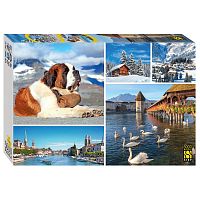 Step puzzle 3000 pieces: Switzerland