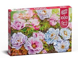 Cherry Pazzi Puzzle 1000 pieces: Peonies