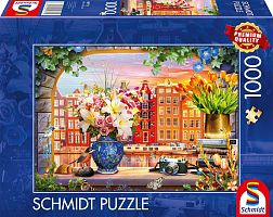 Schmidt 1000 Pieces Puzzle: A trip to Amsterdam