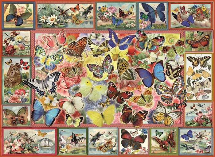 Anatolian 1000 pieces Puzzle: Butterflies ANA.1094
