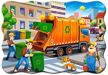 Castorland Puzzle 30 parts: Garbage Truck