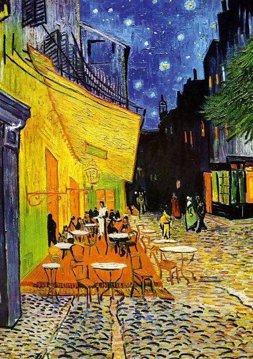 Art Puzzle 1000 pieces: Cafe Terrace at night 5210