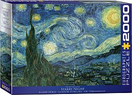 Eurographics 2000 puzzle details: van Gogh's Starry night