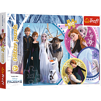 Trefl Puzzle 100 pieces: In the Glow of Love, Frozen 2