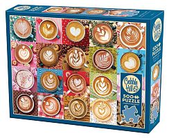 Cobble Hill 500 Pieces Puzzle: For latte lovers