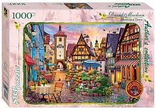 Step puzzle 1000 pieces: Bavarian Town