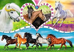 Trefl 200 Pieces Puzzle: Beautiful Horses