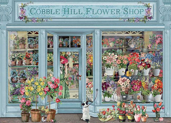 Cobble Hill 1000 Pieces Puzzle: Parisian Flowers 80266