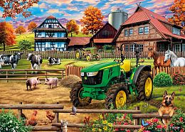 Schmidt 1000 Piece Puzzle: Farm with Tractor