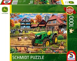 Schmidt 1000 Piece Puzzle: Farm with Tractor