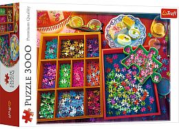 Trefl 3000 Puzzle Pieces: An evening with puzzles