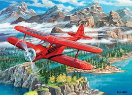 Puzzle Cobble Hill 500 parts: Biplane aircraft