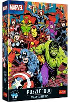 Trefl 1000-Piece Puzzle: Marvel Heroes