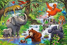Castorland 40 Maxi Puzzle Details: Jungle Animals