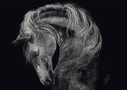 Schmidt 1000-piece Puzzle: Ashley Rader. The horse is the embodiment of strength