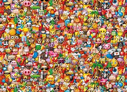 Puzzle Clementoni 1000 pieces: Emoticons