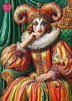Cherry Pazzi Puzzle 1000 pieces: Harlequin
