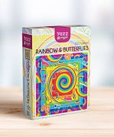 Puzzle Yazz 1000 pieces: Rainbow and butterflies