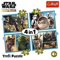 Trefl Puzzle 35#48#54#70 details: Mandalorian