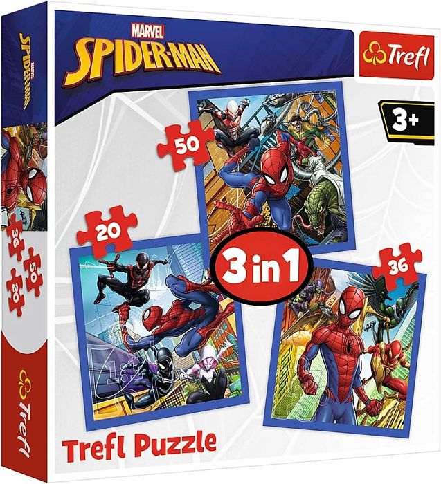 Puzzle Trefl 20х36х50 details: Power spider TR34841