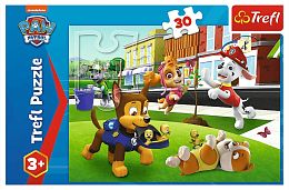 Trefl Puzzle 30 pieces: Puppy Patrol. Dogs in action