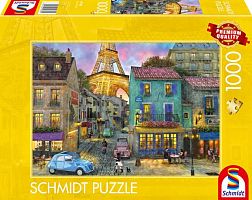 Schmidt 1000-piece Puzzle: Streets of Paris