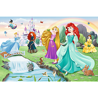 Trefl 60 Pieces Puzzle: Meet the Princesses