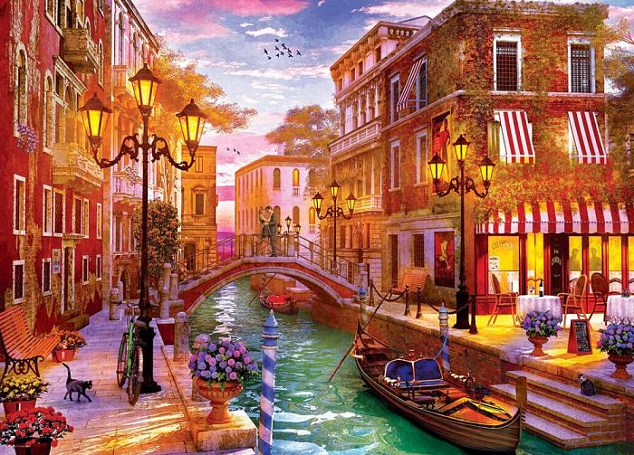 Puzzle Eurographics 1000 pieces: Venetian romance 6000-5353