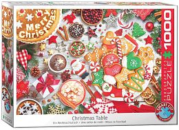 Eurographics 1000 pieces Puzzle: Christmas table