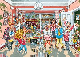 Jumbo 1000 pieces Puzzle: Wasgij. Bedroom Transformation (Original 9)