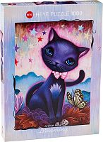 Puzzle Heye 1000 pieces: Black kitten