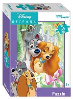 Set of 10 puzzles with 54 parts Step: DISNEY - 5