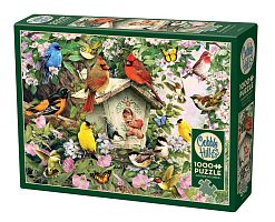 Cobble Hill 1000 Pieces Puzzle: New Summer Birdhouse