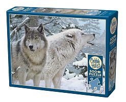 Cobble Hill 500 Pieces Puzzle: Breath of Winter (Wolves)