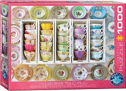 Puzzle Eurographics 1000 pieces Boxes teacups