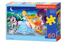 Jigsaw puzzle Castorland 60 pieces: Cinderella 2