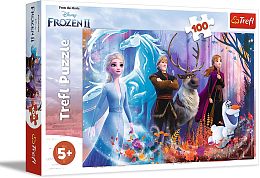 Trefl puzzle 100 pieces: Magic of Frozen