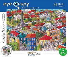 Trefl 1000 Piece Puzzle: Spy Eye, Paris