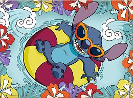 Trefl Puzzle 30 pieces: Lilo and Stitch on vacation